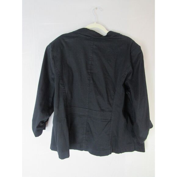 Avenue Black Blazer Size 22 - Picture 2 of 3